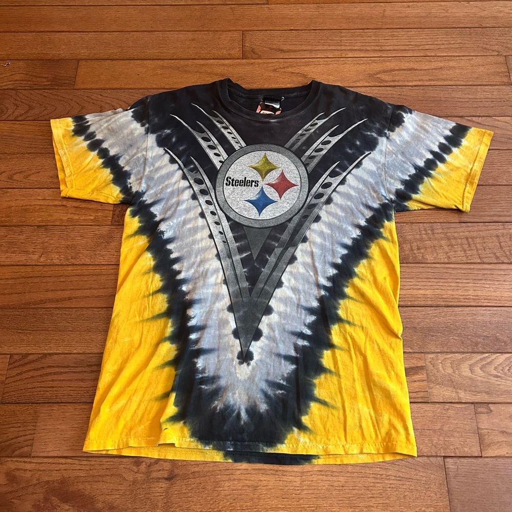 Steelers NHL tie dye graphic tee